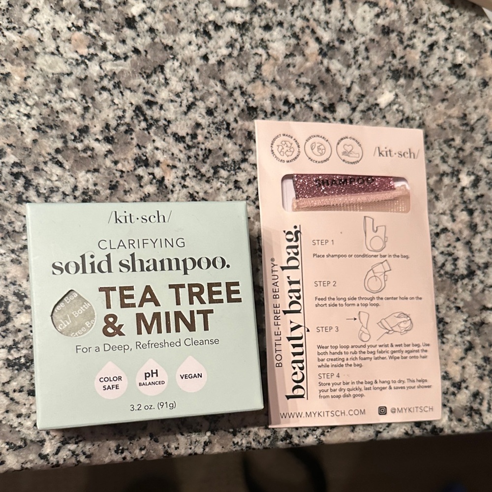 Kitsch shampoo set